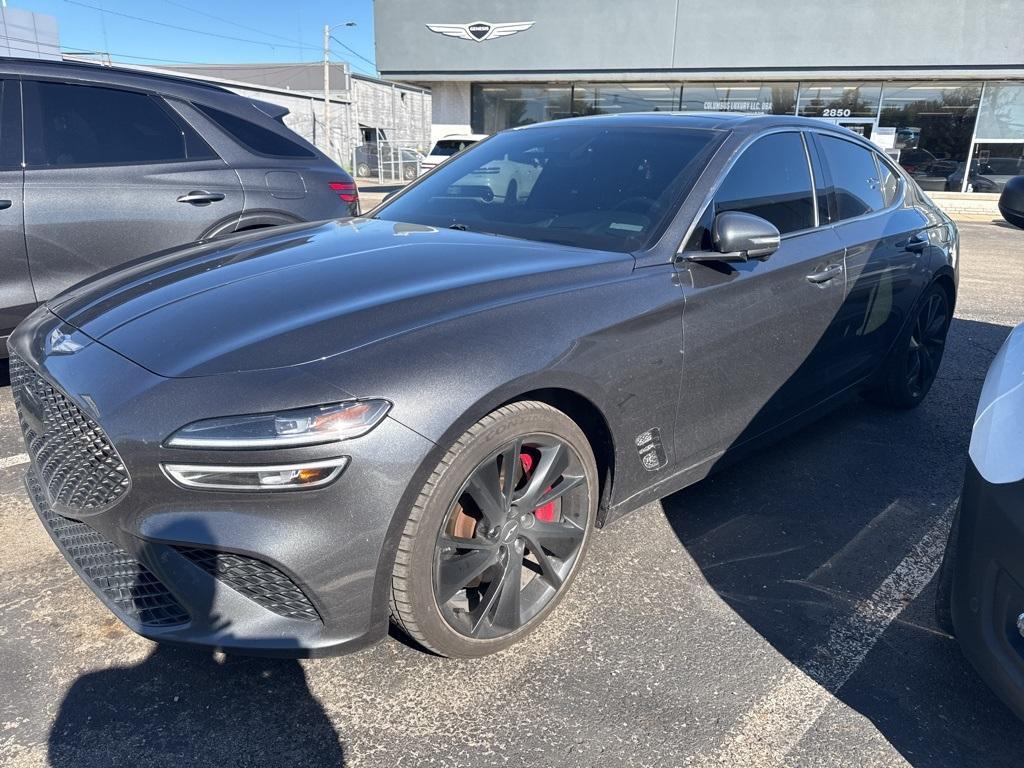 used 2022 Genesis G70 car, priced at $24,977