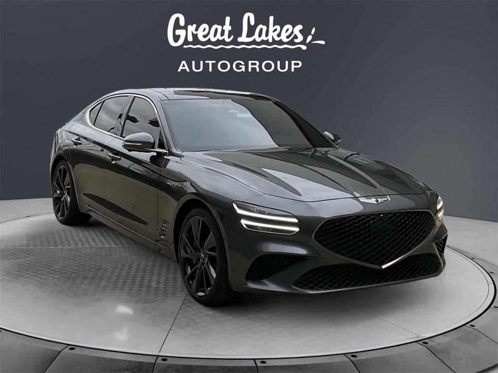 used 2022 Genesis G70 car, priced at $24,733