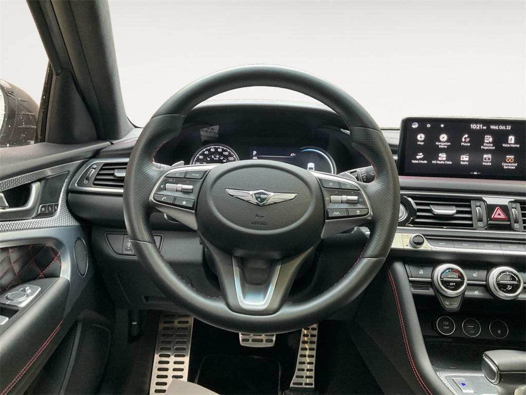 used 2022 Genesis G70 car, priced at $24,733