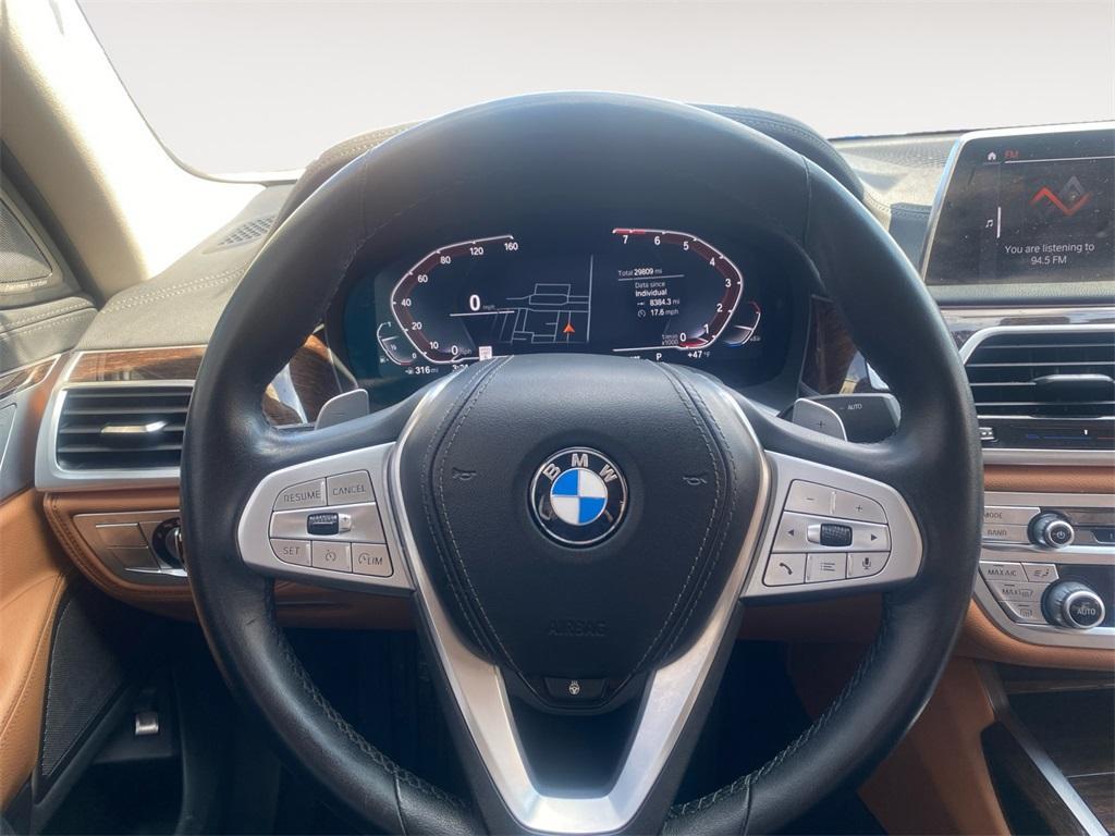 used 2022 BMW 740 car, priced at $46,533