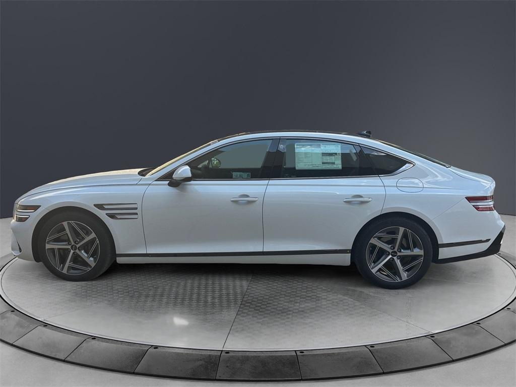 new 2025 Genesis G80 car, priced at $70,950