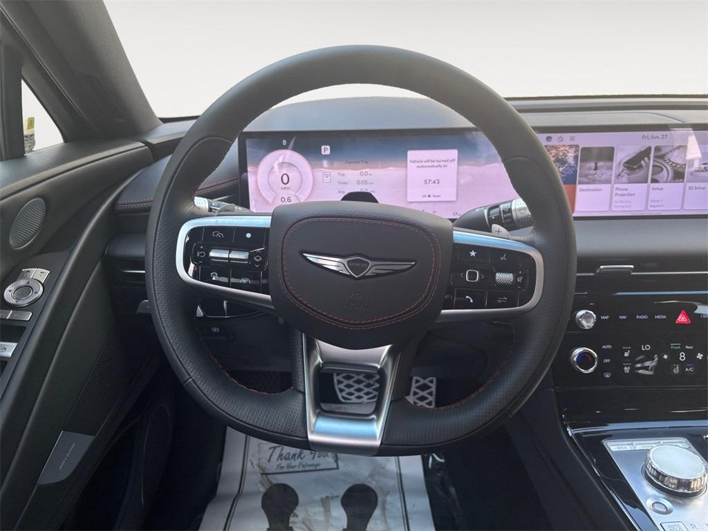 new 2025 Genesis G80 car, priced at $70,950