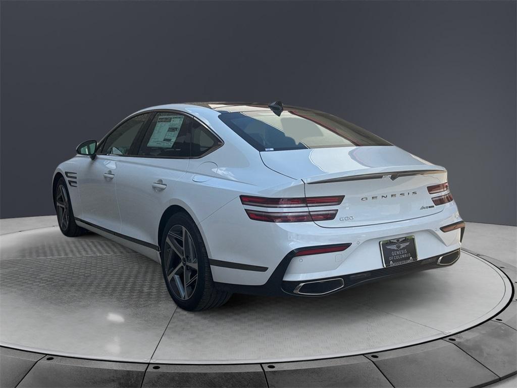 new 2025 Genesis G80 car, priced at $70,950