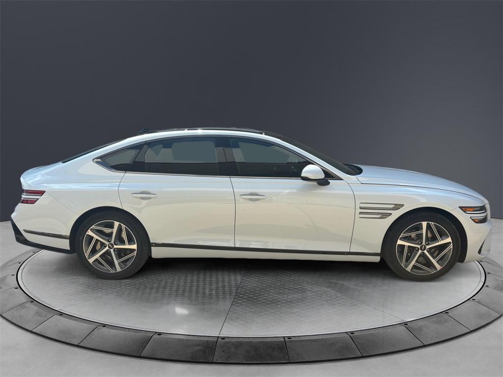 new 2025 Genesis G80 car, priced at $70,950