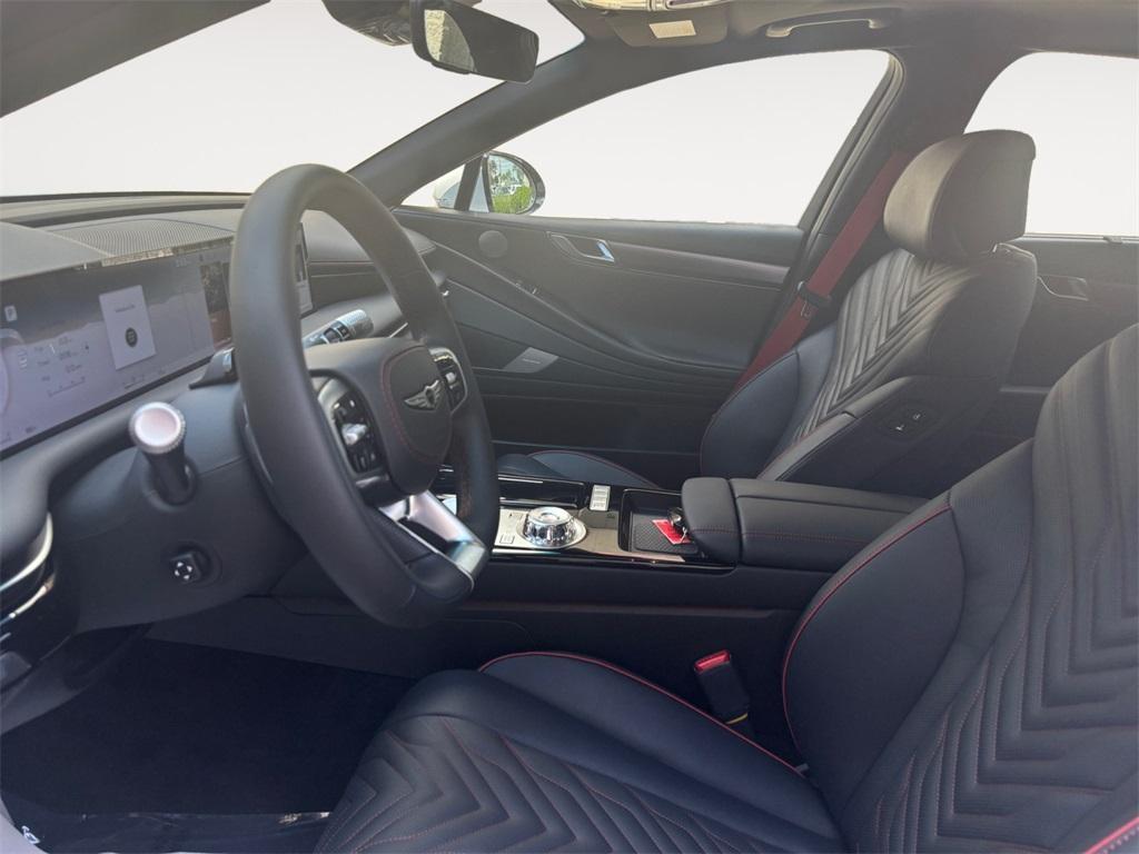 new 2025 Genesis G80 car, priced at $70,950