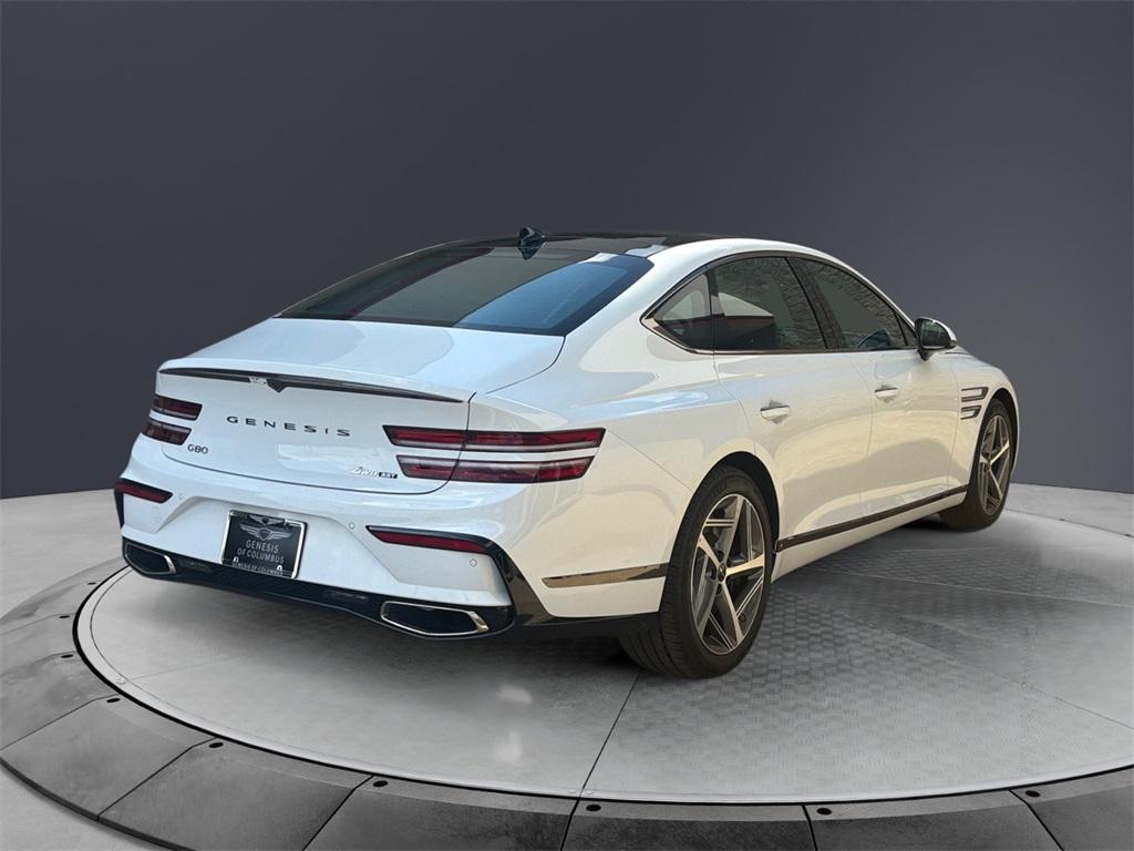 new 2025 Genesis G80 car, priced at $70,950