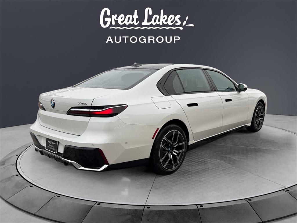 used 2024 BMW 740 car, priced at $75,933