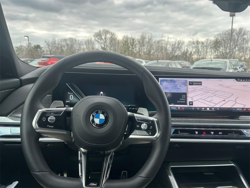 used 2024 BMW 740 car, priced at $78,533