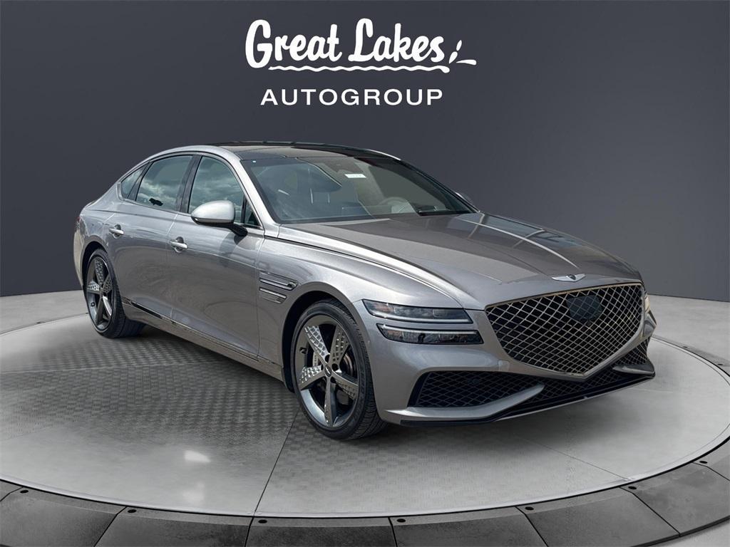 used 2022 Genesis G80 car, priced at $38,577