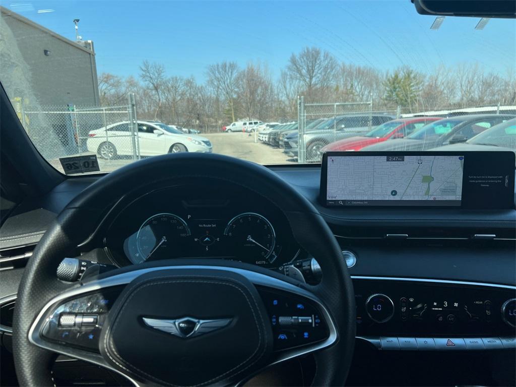 used 2022 Genesis GV70 car, priced at $37,777