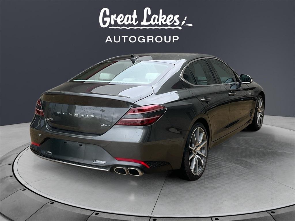 used 2023 Genesis G70 car, priced at $30,333