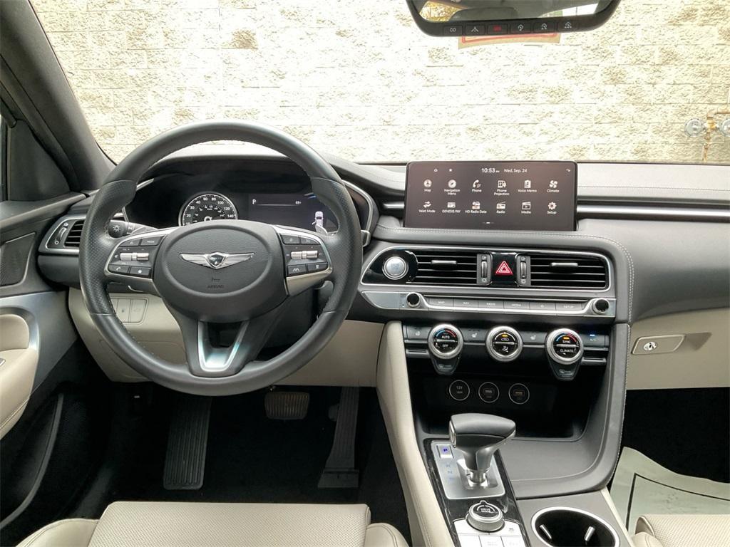 used 2023 Genesis G70 car, priced at $30,333