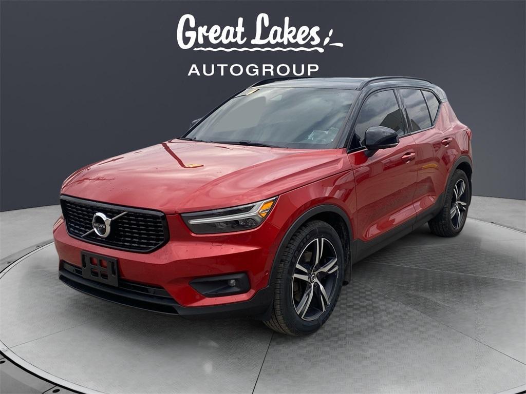 used 2021 Volvo XC40 car, priced at $20,933