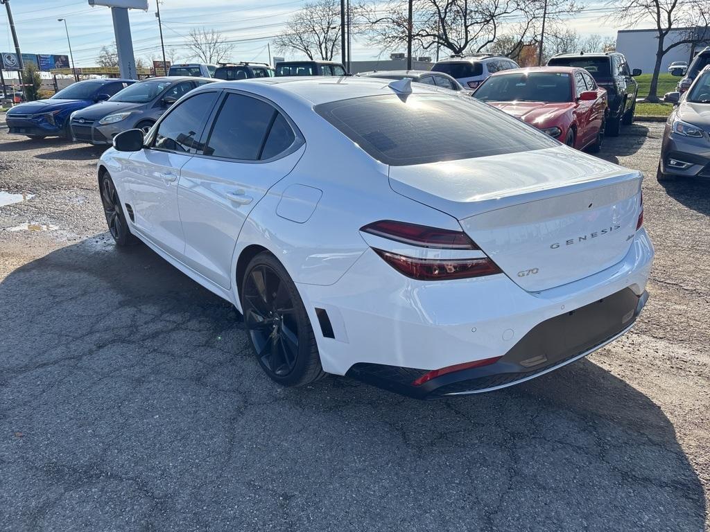 used 2023 Genesis G70 car, priced at $31,933