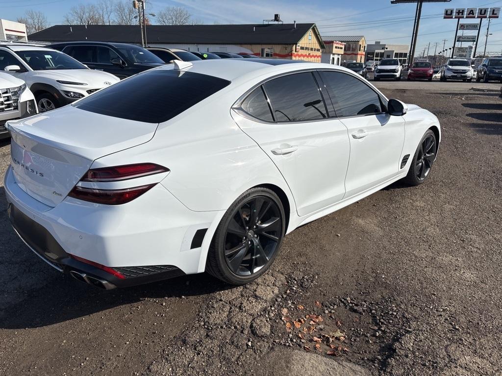 used 2023 Genesis G70 car, priced at $31,933