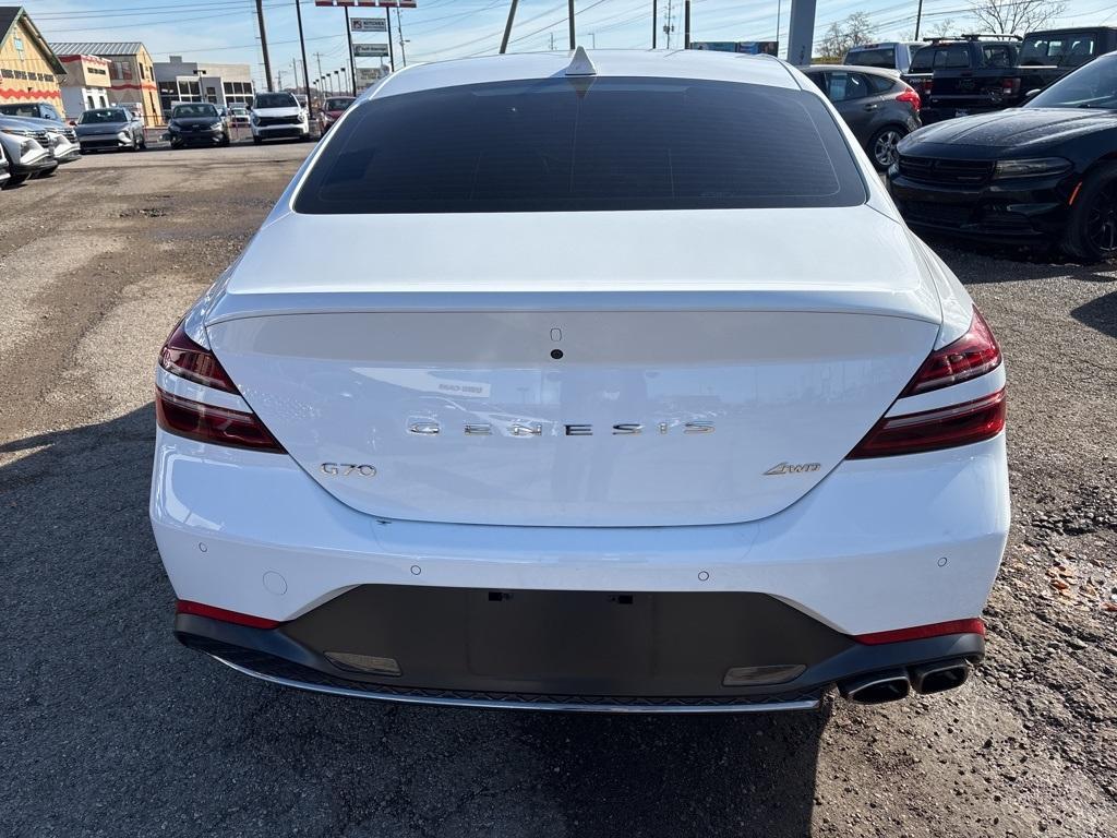 used 2023 Genesis G70 car, priced at $31,933