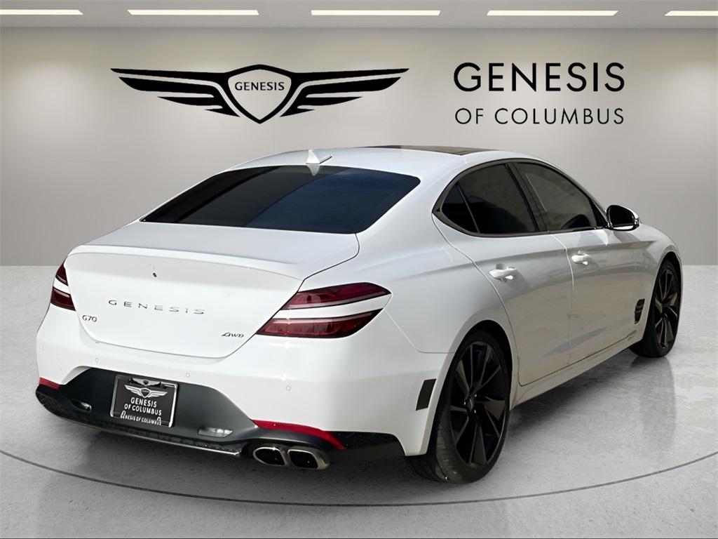 used 2023 Genesis G70 car, priced at $32,433
