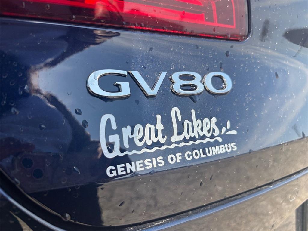 new 2025 Genesis GV80 car, priced at $82,824