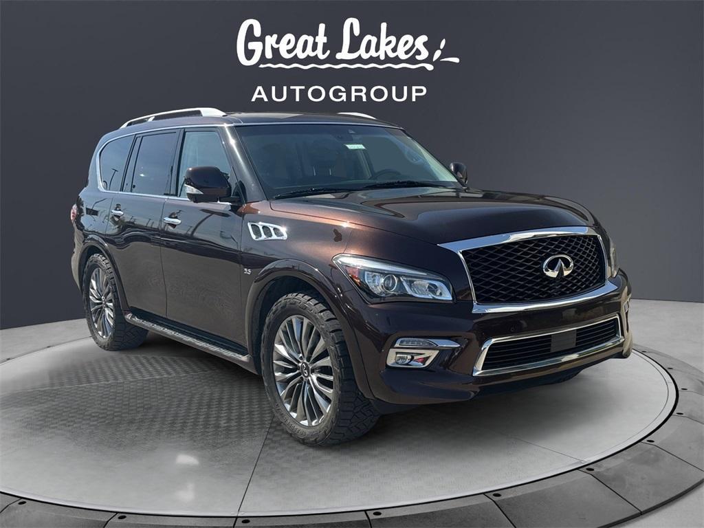used 2017 INFINITI QX80 car, priced at $18,733