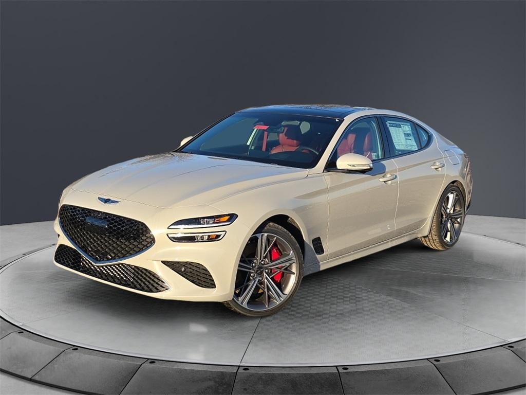 new 2025 Genesis G70 car, priced at $55,804