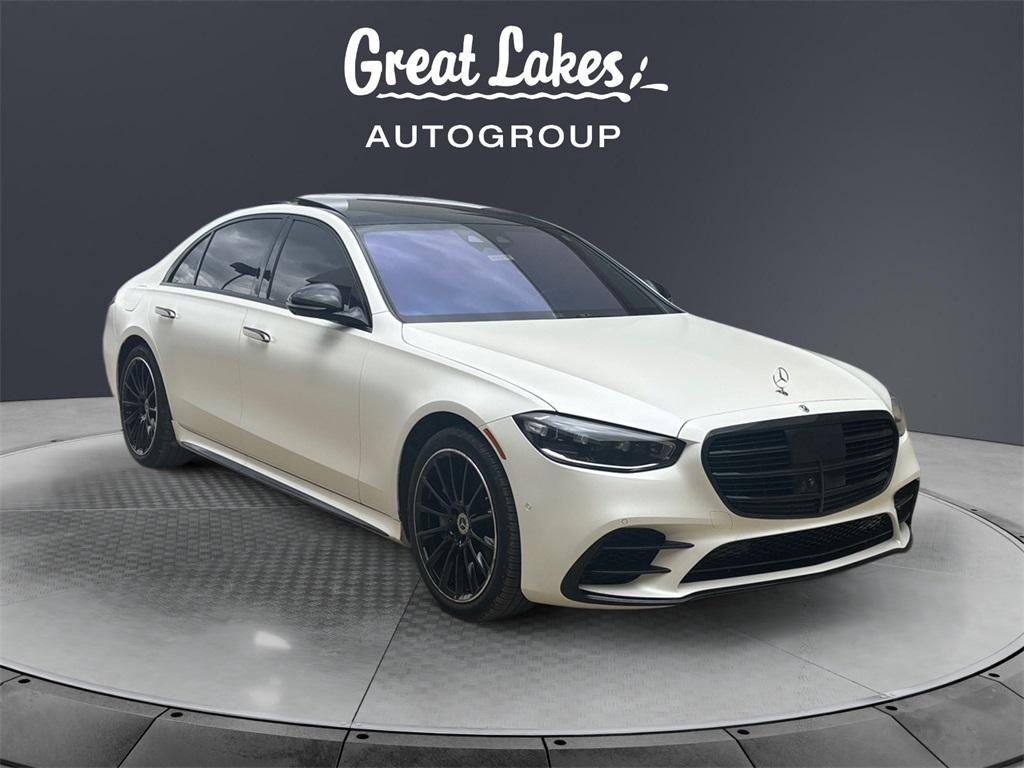 used 2022 Mercedes-Benz S-Class car, priced at $77,733