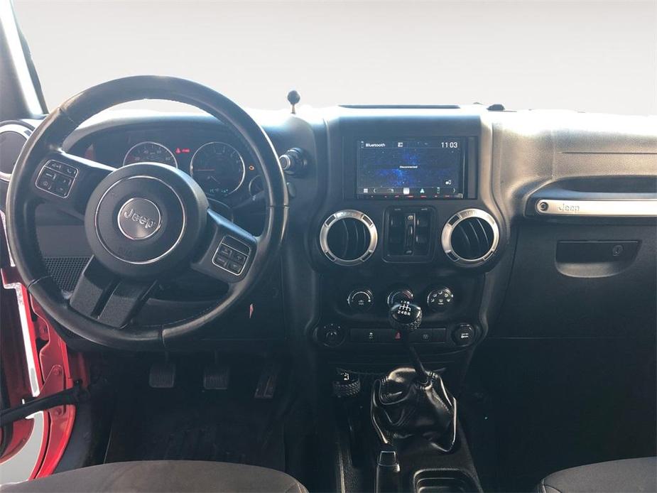 used 2015 Jeep Wrangler Unlimited car, priced at $13,677