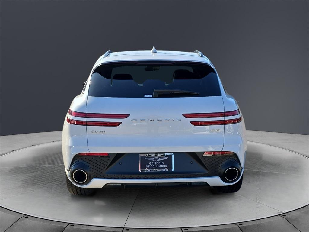 new 2025 Genesis GV70 car, priced at $58,995