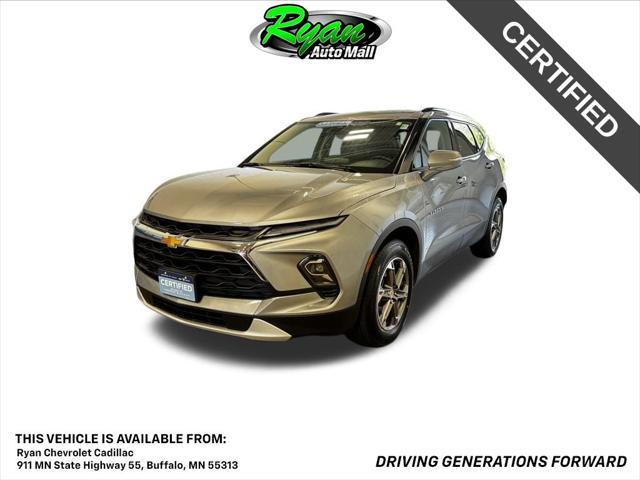 used 2024 Chevrolet Blazer car, priced at $29,997