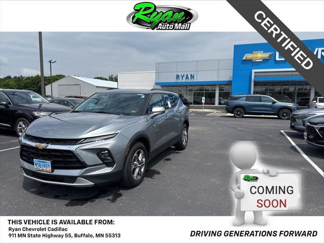 used 2024 Chevrolet Blazer car, priced at $32,997