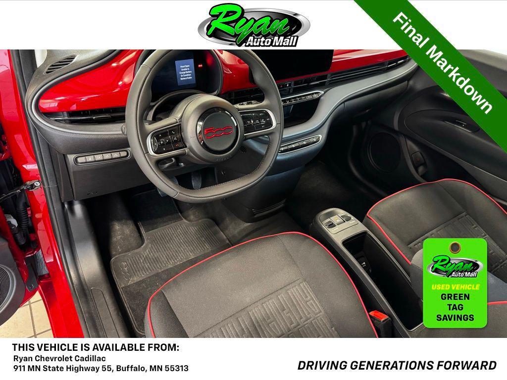 used 2024 FIAT 500e car, priced at $17,996