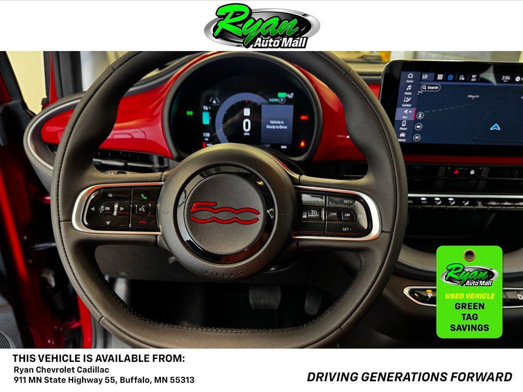 used 2024 FIAT 500e car, priced at $21,997