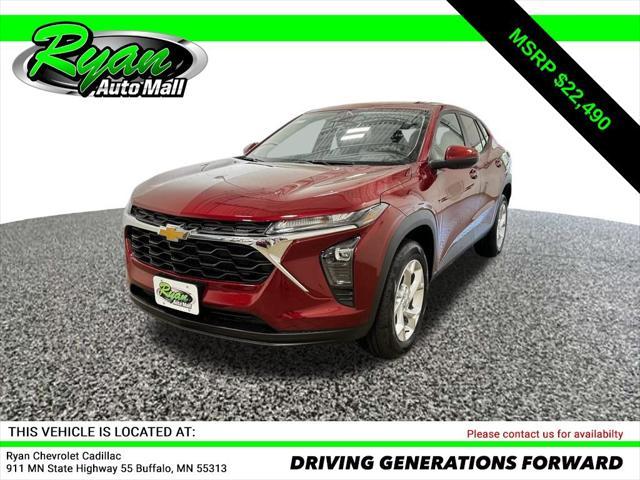 new 2025 Chevrolet Trax car, priced at $22,490