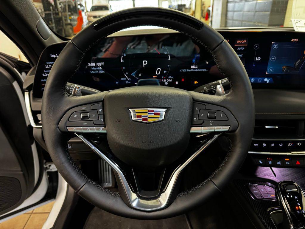 new 2025 Cadillac CT5 car, priced at $55,115