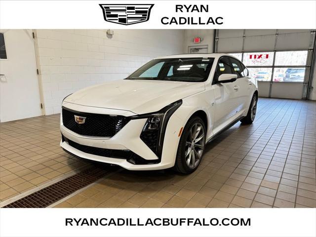 new 2025 Cadillac CT5 car, priced at $55,115