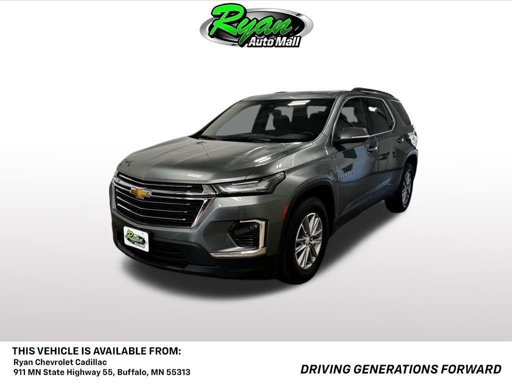 used 2022 Chevrolet Traverse car, priced at $28,599