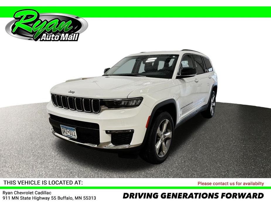 used 2021 Jeep Grand Cherokee L car, priced at $34,595