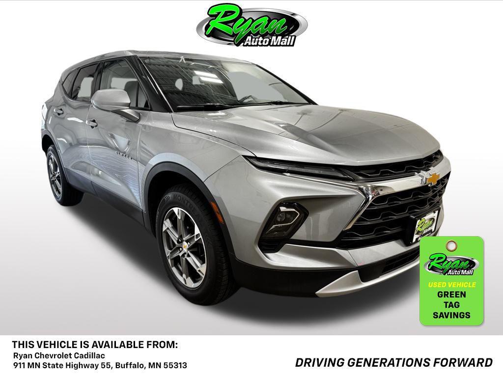 used 2024 Chevrolet Blazer car, priced at $28,499