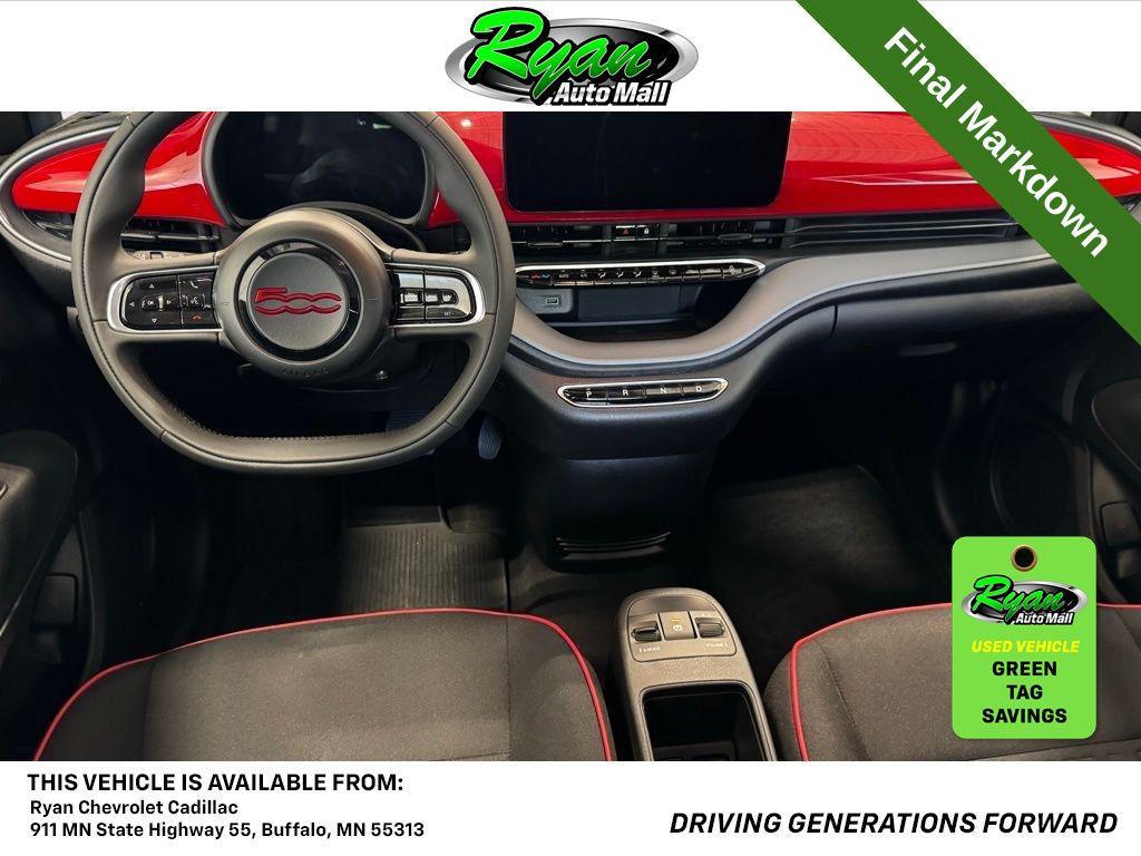 used 2024 FIAT 500e car, priced at $16,996