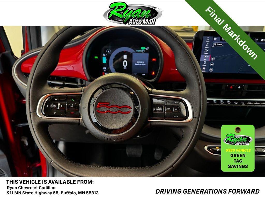 used 2024 FIAT 500e car, priced at $16,996