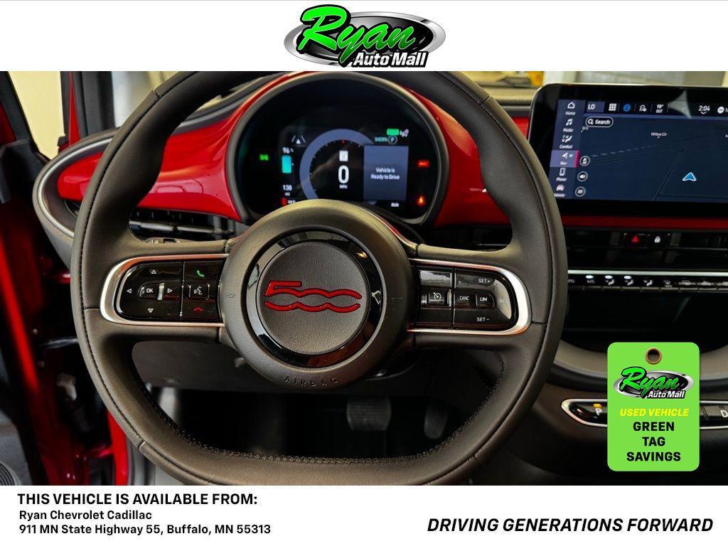 used 2024 FIAT 500e car, priced at $21,997