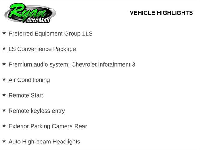 new 2025 Chevrolet Trax car, priced at $20,990