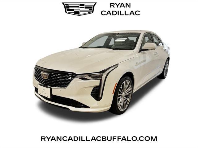 new 2025 Cadillac CT4 car, priced at $47,265