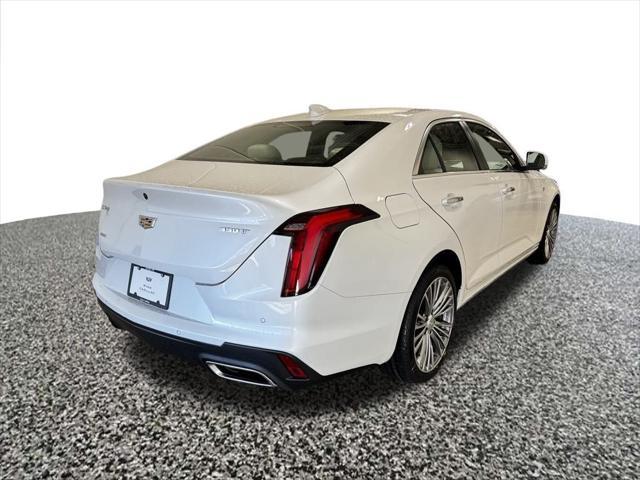 new 2025 Cadillac CT4 car, priced at $47,265