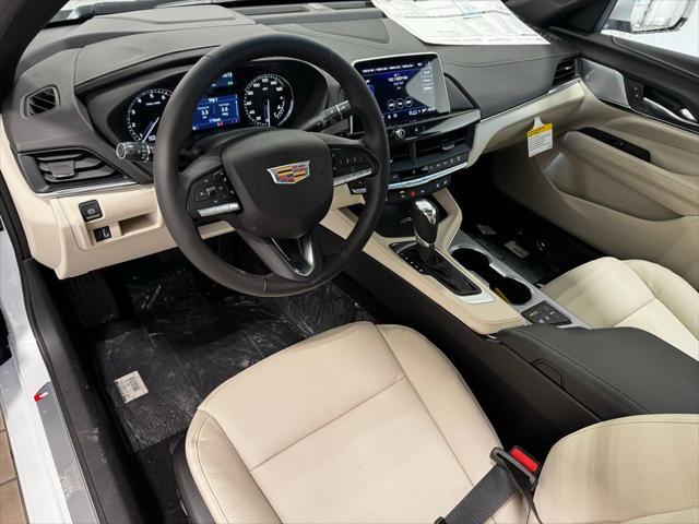 new 2025 Cadillac CT4 car, priced at $47,265