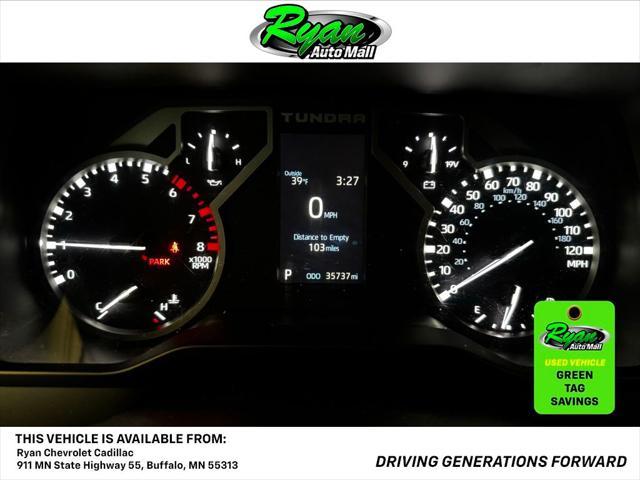 used 2022 Toyota Tundra car, priced at $39,996