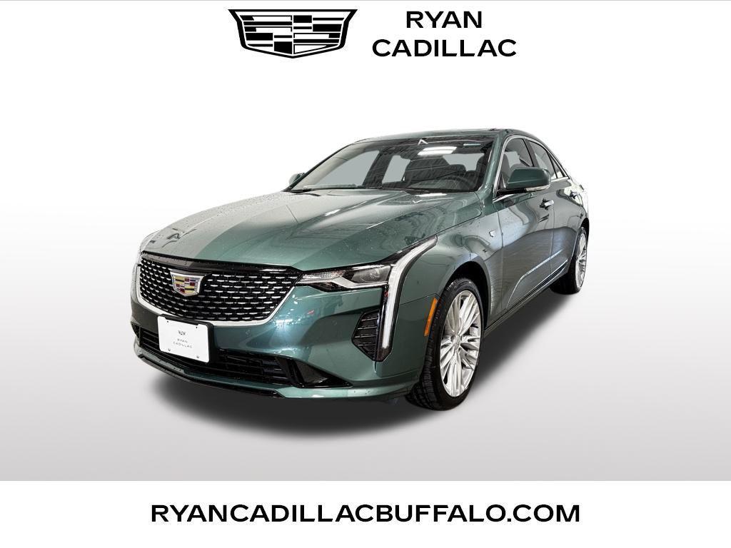 new 2025 Cadillac CT4 car, priced at $46,065