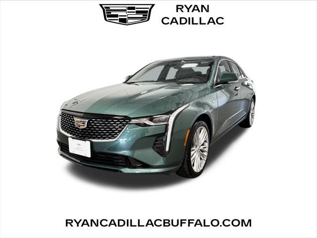 new 2025 Cadillac CT4 car, priced at $46,065