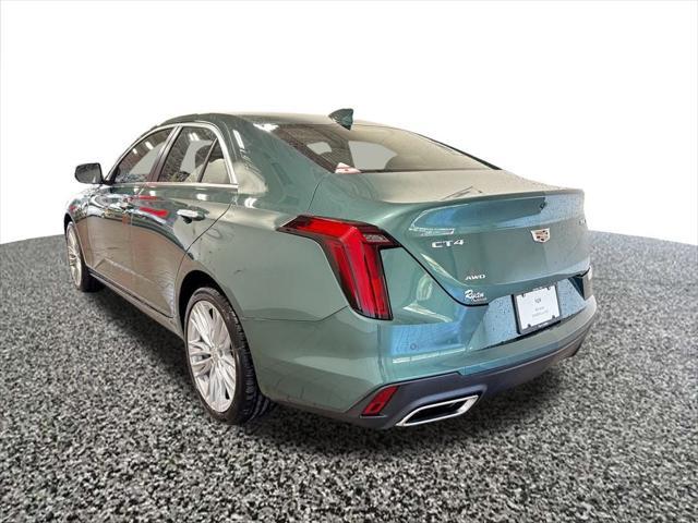 new 2025 Cadillac CT4 car, priced at $46,565