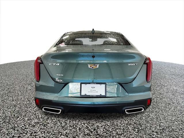 new 2025 Cadillac CT4 car, priced at $46,565