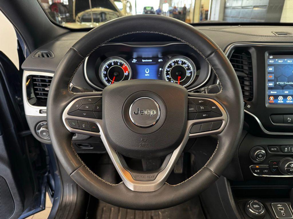 used 2021 Jeep Cherokee car, priced at $20,599